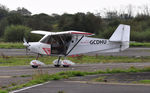 G-CDHU @ EGFH - Visiting Skyranger - by Roger Winser