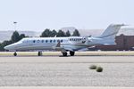 N342SP @ KBOI - Landing roll out on 10L. Learjet 45. - by Gerald Howard