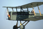 N911AV @ LUK - Close up of Air Race Champion, Don Fairbanks flying E. P. Lunken's airplane. He was my long time  friend and mentor and I miss him. The photo was taken as we returned to Lunken after a gaggle flight to Red Stewart 40I. - by Charlie Pyles