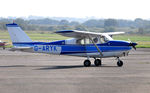 G-ARYK @ EGFH - Resident Cessna 172C. - by Roger Winser
