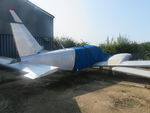 G-BBLU @ EGBT - Awaiting work at Turweston, Bucks - by Chris Holtby
