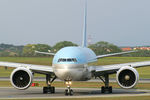 HL8226 @ LOWW - Korean Air Cargo Boeing 777-200F - by Thomas Ramgraber