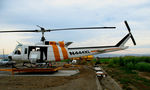 N444XL - Pacific Valley Aviation Bell UH-1H @ Arbuckle, CA Lone Star Road home base (ex 67-17160) - by stevenation
