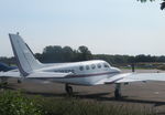 N365RE @ EGBT - As marked this is a Cessna 340 II parked at Turweston, Bucks - by Chris Holtby