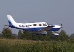 G-BVWZ @ EGBT - Landing at Turweston, Bucks - by Chris Holtby