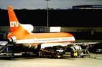 D-AERT @ EDDL - On a tour round Germany circa 1982 - by kenvidkid