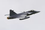 9238 @ LFRJ - Saab JAS-39C Gripen, Climbing from rwy 26, Landivisiau Naval Air Base (LFRJ) Tiger Meet 2017 - by Yves-Q