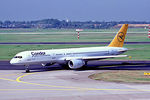D-ABNC @ EDDL - D-ABNC   Boeing 757-230 [24747] (Condor) Dusseldorf Int'l~D 28/09/1992 - by Ray Barber