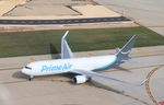 N419AZ @ KRFD - Boeing 767-319ER(BDSF) - by Mark Pasqualino