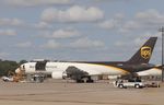 N414UP @ KRFD - Boeing 757-24APF - by Mark Pasqualino