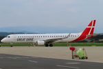 OY-GDA @ LOWG - Great Dane Airlines ERJ-195 @GRZ - by Stefan Mager