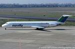 I-FLYZ @ EDDL - McDonnel Douglas DC-9-51 - GJ EEZ Eurofly Svc - 47697 - I-FLYZ -1993 - DUS - by Ralf Winter