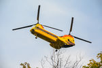 N462WY - N462WY, a Boeing Vertol CH-64-E, refills a Bambi bucket from Millcreek Canyon as part of aerial firefighting operations for Neff's Fire in Neff's Canyon, Utah. - by Sawyer Pangborn