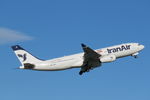 EP-IJB @ EGCC - Iran Air A330 EP-IJB departing from Manchester Airport on the weekly schedule service.