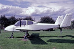 G-FRJB @ EGNX - G-FRJB   Britten SA-1 Sheriff [0001] (East Midlands Airport Aeropark) East Midlands Airport (Castle Donington)~G 16/08/1992. Unmarked and minus engines. - by Ray Barber
