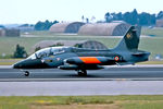 MM54498 @ EGDM - MM54498   Aermacchi MB-339A [6705] (Italian Air Force} Boscombe Down~G @ 10/06/1990 - by Ray Barber