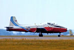 XW357 @ EGUN - XW357   BAC Jet Provost T.5A [EEP/JP/1007] (Royal Air Force) RAF Mildenhall~G 04/07/1976 - by Ray Barber
