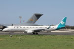 I-ADJX @ LMML - Embraer 195LR I-ADJX Air Dolomiti - by Raymond Zammit