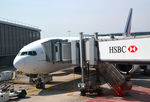 F-GSPR @ LFPG - At the gate Charles de Gaulle