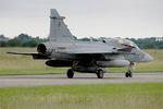 9820 @ LFRJ - Saab JAS-39D Gripen, Taxiing to flight line, Landivisiau Naval Air Base (LFRJ) Tiger Meet 2017 - by Yves-Q