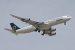 D-AIFE @ LMML - A340 D-AIFE Lufthansa Star Alliance - by Raymond Zammit