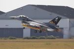 FA-94 @ LFRJ - SABCA F-16AM Fighting Falcon, Take off rwy 08, Landivisiau Naval Air Base (LFRJ) Tiger Meet 2017 - by Yves-Q