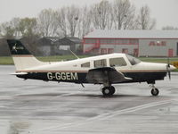 G-GGEM @ EGBJ - Parked up at a wet Gloucestershire Airport. - by James Lloyds