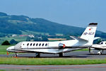 HB-VLV @ LSZB - HB-VLV   Cessna Citation V [560-0077] (Eagle Air Service) Bern-Belp~HB 12/08/1997