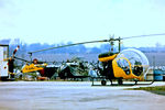 G-BFEF @ EGGW - G-BFEF   Agusta-Bell AB-47G-3B-1 Sioux AH.1 [1541] (Autair Ltd) Luton~G 24/04/1978