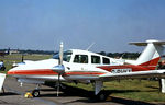 G-BHKX @ EGLF - G-BHKX   Beech 76 Duchess [ME-333] (Eagle Aircraft Services) Farnborough~G 07/09/1980