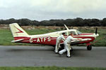 G-ATFS @ EGKB - G-ATFS   Piper PA-24-180 Comanche [24-56] Biggin Hill~G @ 06/1966 - by Ray Barber