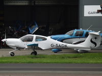 G-SADK @ EGBJ - Parked at Gloucestershire Airport. - by James Lloyds