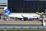 N323JB @ KJFK - Gate 3 JFK - by Ronald Barker