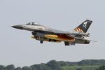 FA-94 @ LFRJ - SABCA F-16AM Fighting Falcon, Climbing from rwy 26, Landivisiau Naval Air Base (LFRJ) Tiger Meet 2017 - by Yves-Q