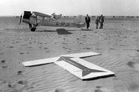 G-APJX - On Southport beach ca 1958 giving joy rides - by Trevor W Warner