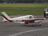 G-RISA @ EGBJ - Taxing out for dep at Gloucestershire Airport. - by James Lloyds