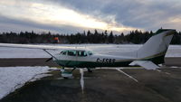 CFSBS @ CAT4 - Very rare snow at Qualicum Beach Airport, British Columbia. - by Sigmund Bering Sort