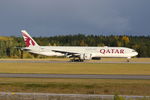 A7-BET @ ESSA - RWY 19L - by wijken