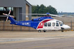G-CJNI @ EGSH - Outside the Bristow Hangar - by rosedale