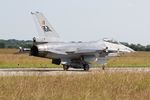 FA-107 @ LFRJ - SABCA F-16AM Fighting Falcon, Taxiing to flight line, Landivisiau Naval Air Base (LFRJ) Tiger Meet 2017 - by Yves-Q