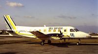 F-GBGA @ EBBR - Brussels G.A.T. late '90s scan from slide - by j. van mierlo