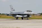 J-008 @ LFRJ - General Dynamics F-16AM Fighting Falcon, Taxiing to flight line, Landivisiau Naval Air Base (LFRJ) Tiger Meet 2017 - by Yves-Q