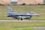J-008 @ LFRJ - General Dynamics F-16AM Fighting Falcon, Taxiing to flight line, Landivisiau Naval Air Base (LFRJ) Tiger Meet 2017 - by Yves-Q