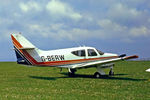 G-BERW @ EGHA - G-BERW   Rockwell Commander 114 [14214] Compton Abbas~G 18/05/1980 - by Ray Barber