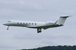 N989AR @ LOWW - private Gulfstream G550 - by Thomas Ramgraber