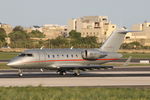 9H-VFJ @ LMML - Bombardier Challenger 605 9H-VFJ Vistajet - by Raymond Zammit