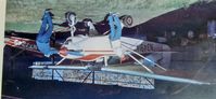 N3491A @ TX46 - Me and my dad about 1975 - by Mary Kiker