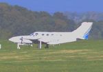 G-SVIP @ EGKB - 1975 Cessna Golden Eagle ready for take-off at Biggin Hill - by Chris Holtby
