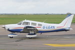 G-LGAN @ EGSH - Arriving at Norwich. - by keithnewsome