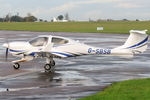 G-SBSB @ EGSH - Arriving at Norwich with puddles. - by keithnewsome